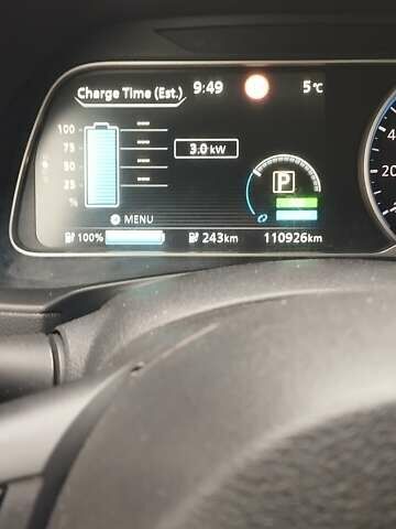 Черный Ниссан Лиф, объемом двигателя 0 л и пробегом 114 тыс. км за 11990 $, фото 2 на Automoto.ua