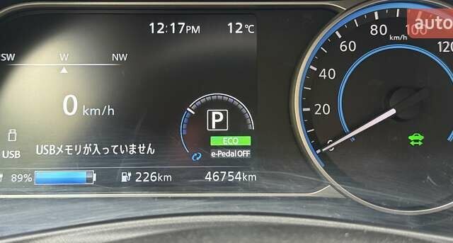 Чорний Ніссан Ліф, об'ємом двигуна 0 л та пробігом 47 тис. км за 12600 $, фото 14 на Automoto.ua