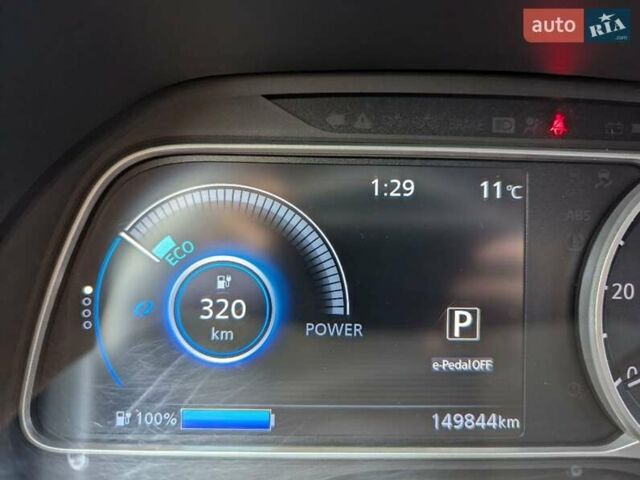 Черный Ниссан Лиф, объемом двигателя 0 л и пробегом 150 тыс. км за 14900 $, фото 12 на Automoto.ua