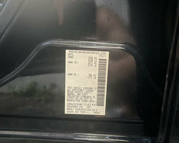 Чорний Ніссан Ліф, об'ємом двигуна 0 л та пробігом 75 тис. км за 16000 $, фото 2 на Automoto.ua