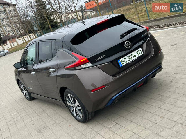 Коричневый Ниссан Лиф, объемом двигателя 0 л и пробегом 79 тыс. км за 12999 $, фото 13 на Automoto.ua