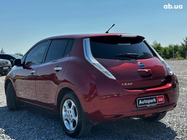 Червоний Ніссан Ліф, об'ємом двигуна 0 л та пробігом 98 тис. км за 6990 $, фото 6 на Automoto.ua