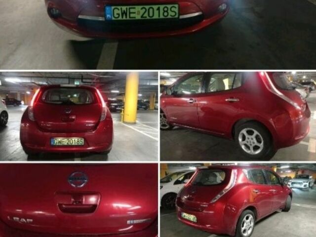 Красный Ниссан Лиф, объемом двигателя 0 л и пробегом 95 тыс. км за 4000 $, фото 5 на Automoto.ua