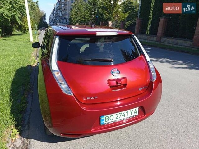 Красный Ниссан Лиф, объемом двигателя 0 л и пробегом 146 тыс. км за 5700 $, фото 4 на Automoto.ua