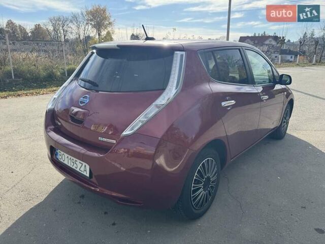 Червоний Ніссан Ліф, об'ємом двигуна 0 л та пробігом 152 тис. км за 6000 $, фото 5 на Automoto.ua