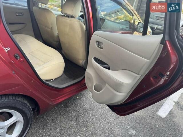Красный Ниссан Лиф, объемом двигателя 0 л и пробегом 165 тыс. км за 7100 $, фото 5 на Automoto.ua