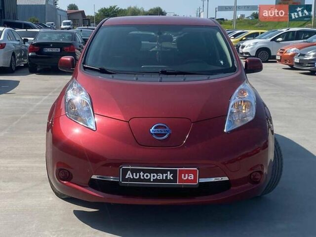 Червоний Ніссан Ліф, об'ємом двигуна 0 л та пробігом 92 тис. км за 8890 $, фото 1 на Automoto.ua