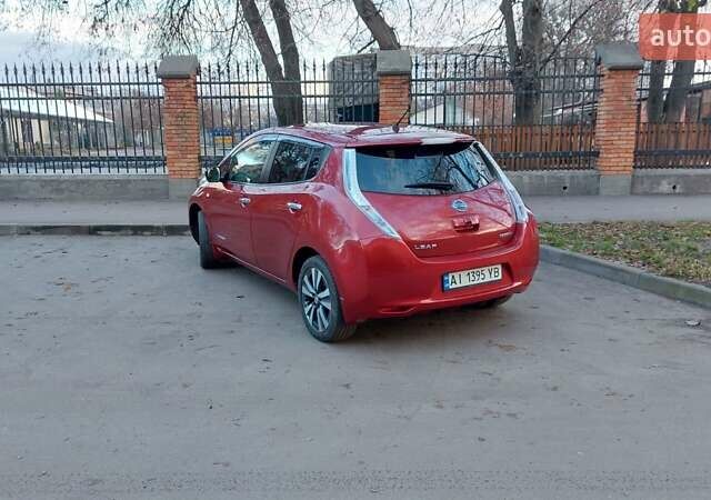 Червоний Ніссан Ліф, об'ємом двигуна 0 л та пробігом 68 тис. км за 7555 $, фото 1 на Automoto.ua