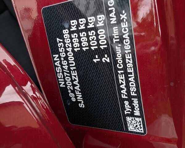 Червоний Ніссан Ліф, об'ємом двигуна 0 л та пробігом 127 тис. км за 11900 $, фото 34 на Automoto.ua