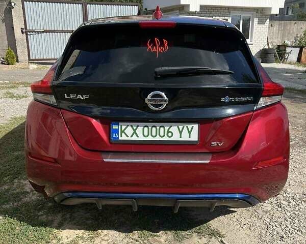 Красный Ниссан Лиф, объемом двигателя 0 л и пробегом 80 тыс. км за 13799 $, фото 1 на Automoto.ua