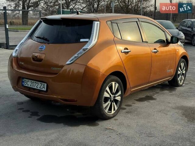 Желтый Ниссан Лиф, объемом двигателя 0 л и пробегом 182 тыс. км за 7000 $, фото 7 на Automoto.ua