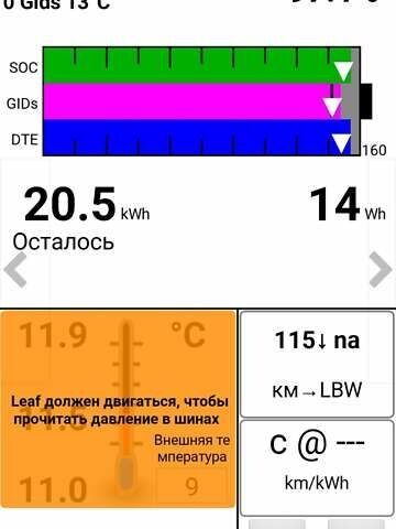 Сірий Ніссан Ліф, об'ємом двигуна 0 л та пробігом 96 тис. км за 7250 $, фото 13 на Automoto.ua