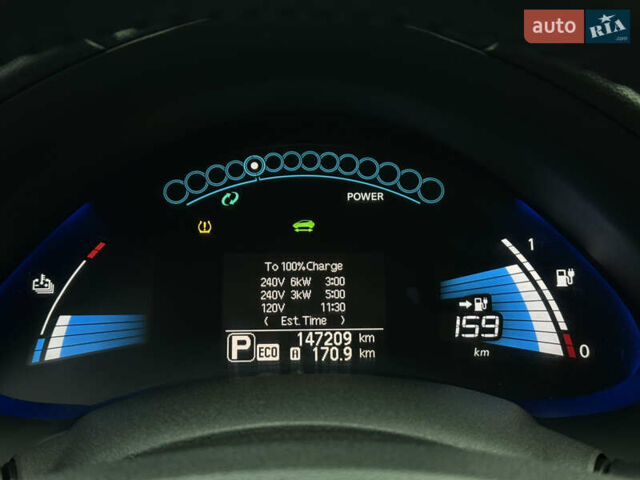 Серый Ниссан Лиф, объемом двигателя 0 л и пробегом 161 тыс. км за 7600 $, фото 12 на Automoto.ua