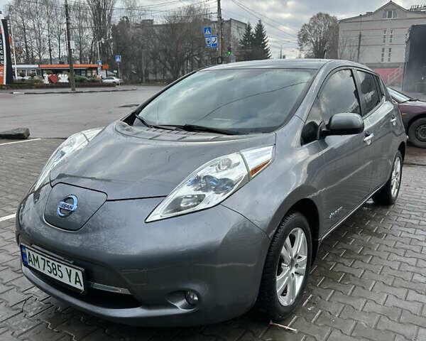 Серый Ниссан Лиф, объемом двигателя 0 л и пробегом 96 тыс. км за 8000 $, фото 3 на Automoto.ua