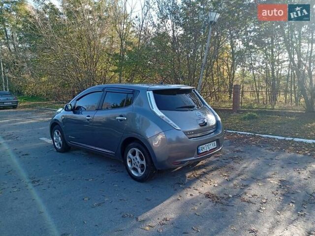 Серый Ниссан Лиф, объемом двигателя 0 л и пробегом 244 тыс. км за 5999 $, фото 14 на Automoto.ua