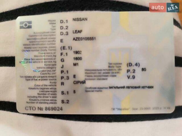 Сірий Ніссан Ліф, об'ємом двигуна 0 л та пробігом 227 тис. км за 8528 $, фото 10 на Automoto.ua