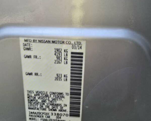 Серый Ниссан Лиф, объемом двигателя 0 л и пробегом 141 тыс. км за 7500 $, фото 15 на Automoto.ua