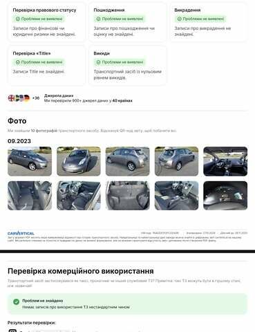 Сірий Ніссан Ліф, об'ємом двигуна 0 л та пробігом 92 тис. км за 7300 $, фото 34 на Automoto.ua