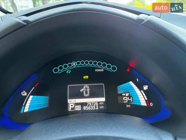 Серый Ниссан Лиф, объемом двигателя 0 л и пробегом 80 тыс. км за 10540 $, фото 14 на Automoto.ua