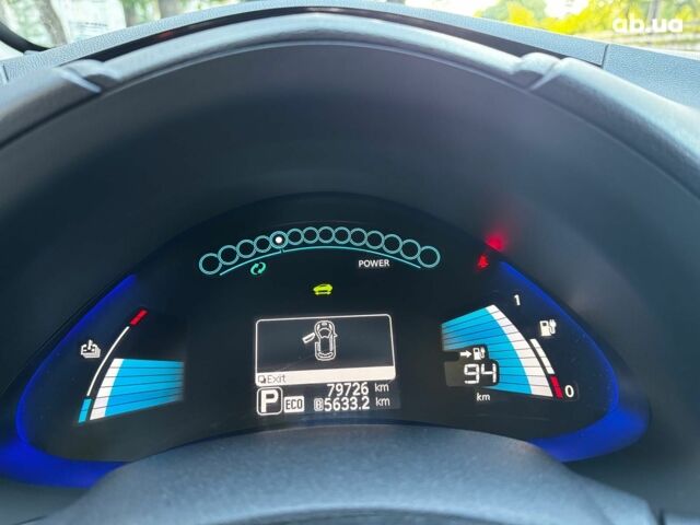 Серый Ниссан Лиф, объемом двигателя 0 л и пробегом 80 тыс. км за 10540 $, фото 15 на Automoto.ua