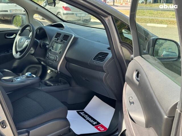Серый Ниссан Лиф, объемом двигателя 0 л и пробегом 125 тыс. км за 7990 $, фото 14 на Automoto.ua