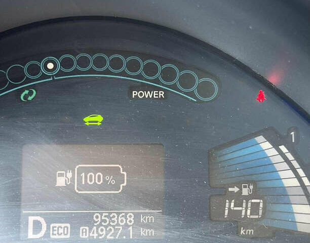 Серый Ниссан Лиф, объемом двигателя 0 л и пробегом 95 тыс. км за 9200 $, фото 8 на Automoto.ua