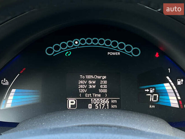 Серый Ниссан Лиф, объемом двигателя 0 л и пробегом 100 тыс. км за 8300 $, фото 22 на Automoto.ua