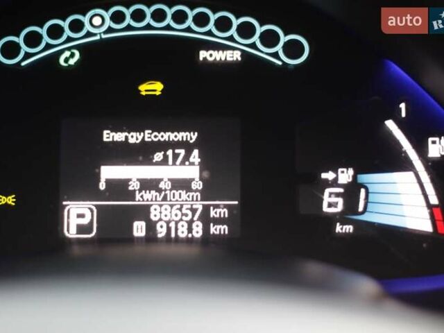 Серый Ниссан Лиф, объемом двигателя 0 л и пробегом 88 тыс. км за 8700 $, фото 8 на Automoto.ua