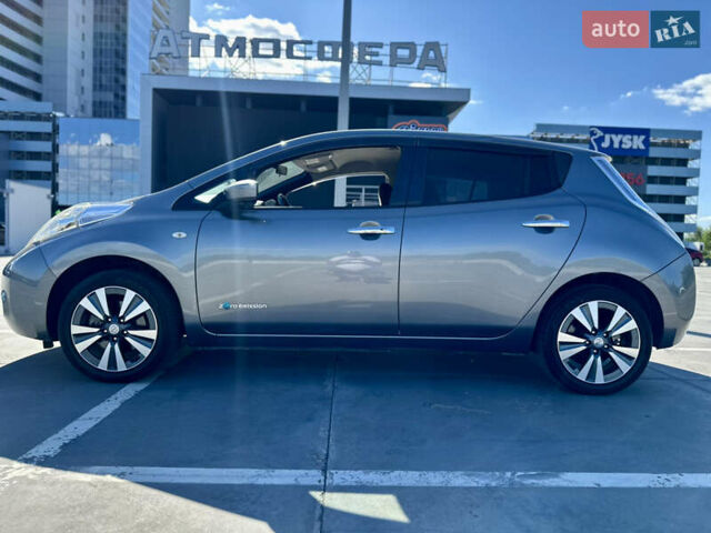 Серый Ниссан Лиф, объемом двигателя 0 л и пробегом 97 тыс. км за 8300 $, фото 3 на Automoto.ua