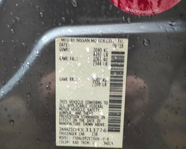 Серый Ниссан Лиф, объемом двигателя 0 л и пробегом 126 тыс. км за 12200 $, фото 25 на Automoto.ua