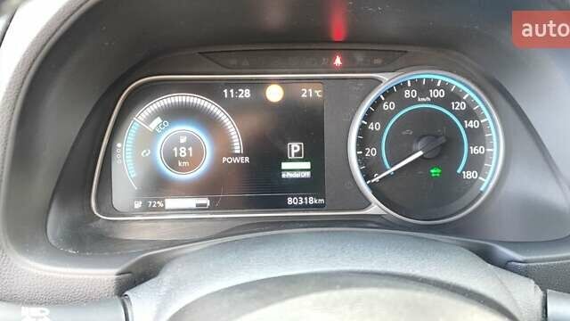 Серый Ниссан Лиф, объемом двигателя 0 л и пробегом 80 тыс. км за 13200 $, фото 16 на Automoto.ua