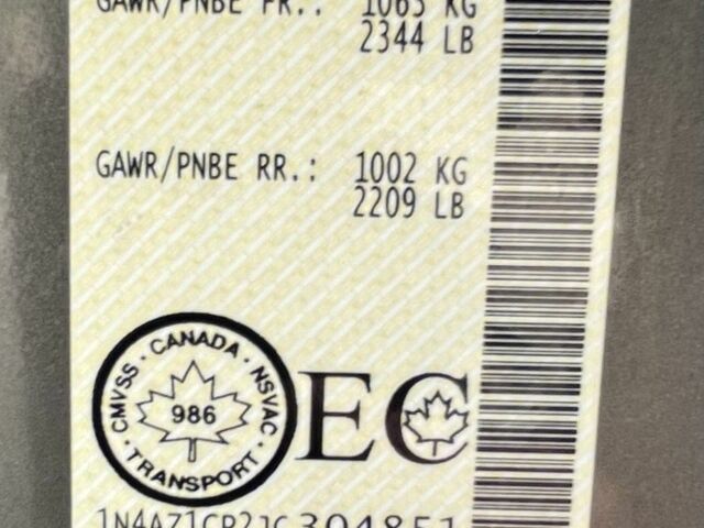 Серый Ниссан Лиф, объемом двигателя 0 л и пробегом 164 тыс. км за 10900 $, фото 7 на Automoto.ua