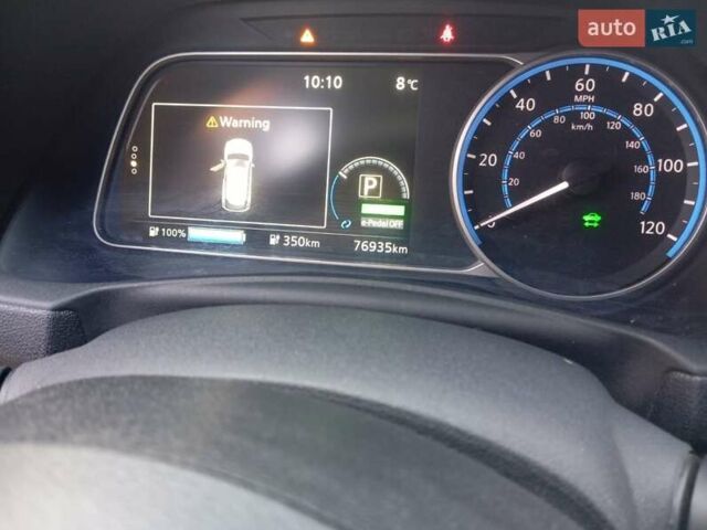 Серый Ниссан Лиф, объемом двигателя 0 л и пробегом 76 тыс. км за 16500 $, фото 14 на Automoto.ua