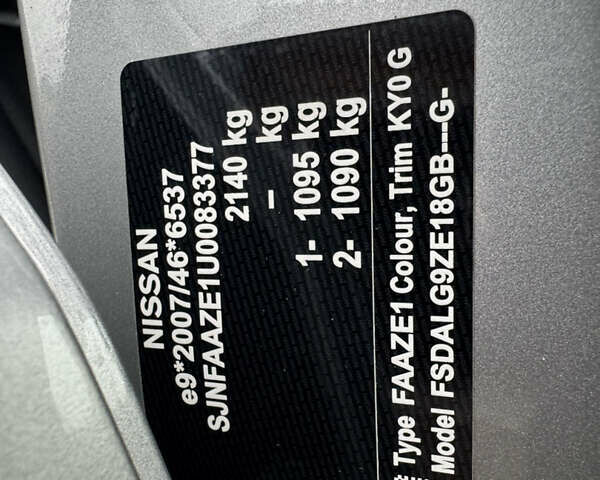 Сірий Ніссан Ліф, об'ємом двигуна 0 л та пробігом 80 тис. км за 15999 $, фото 21 на Automoto.ua