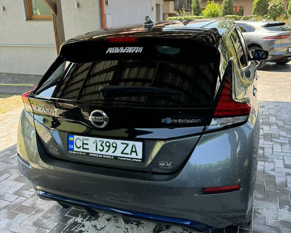 Серый Ниссан Лиф, объемом двигателя 0 л и пробегом 105 тыс. км за 13999 $, фото 4 на Automoto.ua