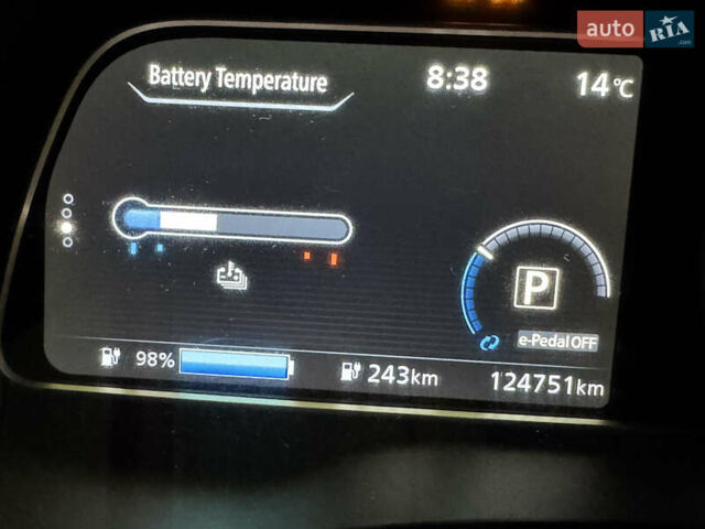 Серый Ниссан Лиф, объемом двигателя 0 л и пробегом 125 тыс. км за 9900 $, фото 16 на Automoto.ua