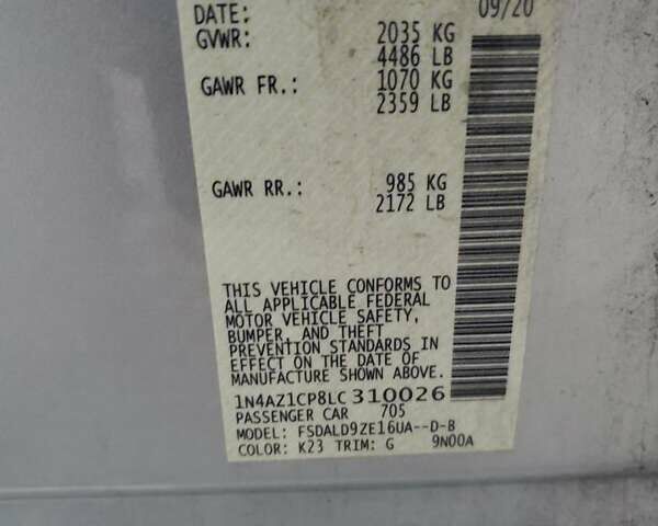 Сірий Ніссан Ліф, об'ємом двигуна 0 л та пробігом 107 тис. км за 3400 $, фото 12 на Automoto.ua