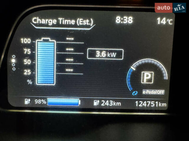 Серый Ниссан Лиф, объемом двигателя 0 л и пробегом 125 тыс. км за 9900 $, фото 15 на Automoto.ua