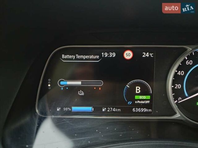 Серый Ниссан Лиф, объемом двигателя 0 л и пробегом 63 тыс. км за 15200 $, фото 12 на Automoto.ua