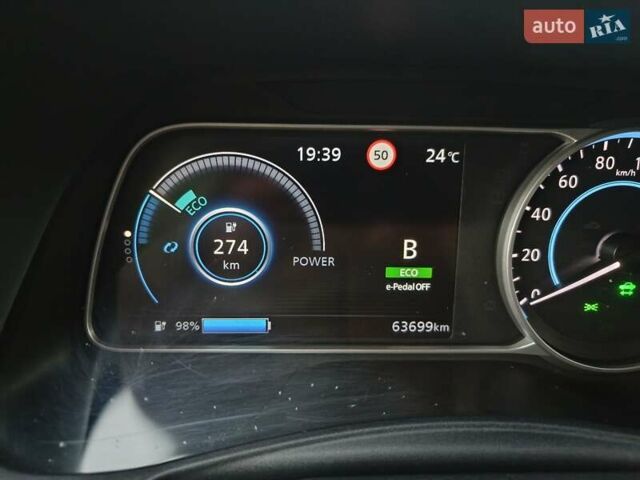 Серый Ниссан Лиф, объемом двигателя 0 л и пробегом 63 тыс. км за 15200 $, фото 10 на Automoto.ua