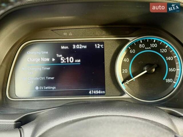 Серый Ниссан Лиф, объемом двигателя 0 л и пробегом 47 тыс. км за 15200 $, фото 6 на Automoto.ua