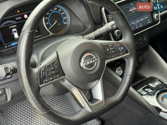 Серый Ниссан Лиф, объемом двигателя 0 л и пробегом 21 тыс. км за 18990 $, фото 17 на Automoto.ua