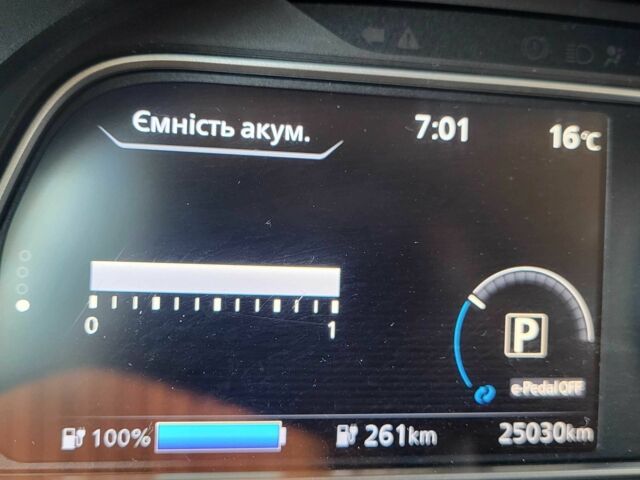 Сірий Ніссан Ліф, об'ємом двигуна 0 л та пробігом 25 тис. км за 21000 $, фото 10 на Automoto.ua