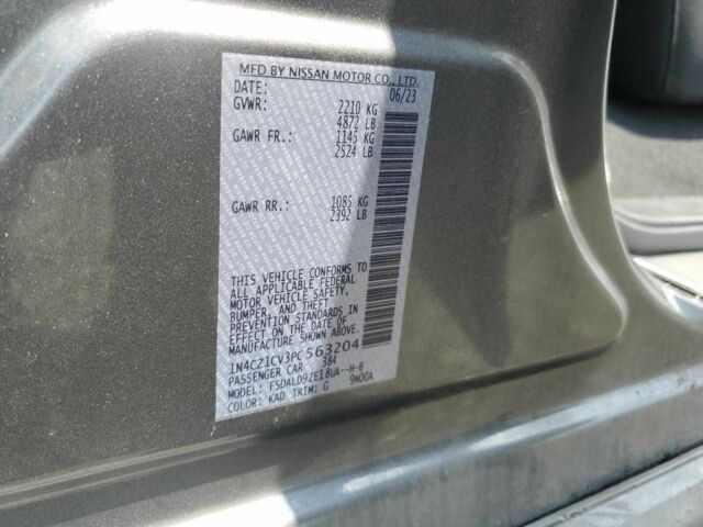 Серый Ниссан Лиф, объемом двигателя 0 л и пробегом 32 тыс. км за 17000 $, фото 16 на Automoto.ua