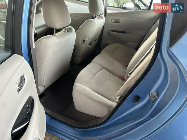 Синий Ниссан Лиф, объемом двигателя 0 л и пробегом 138 тыс. км за 5500 $, фото 8 на Automoto.ua