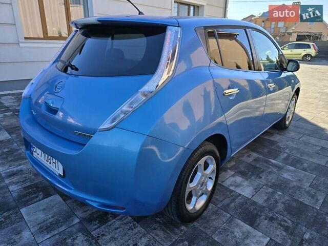 Синий Ниссан Лиф, объемом двигателя 0 л и пробегом 80 тыс. км за 4300 $, фото 6 на Automoto.ua
