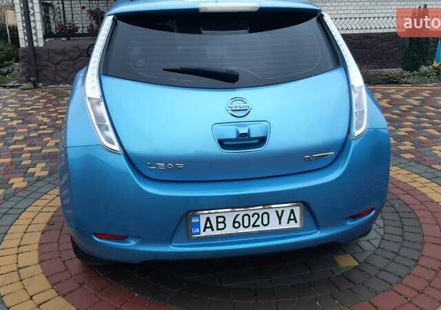 Синий Ниссан Лиф, объемом двигателя 0 л и пробегом 126 тыс. км за 4600 $, фото 1 на Automoto.ua