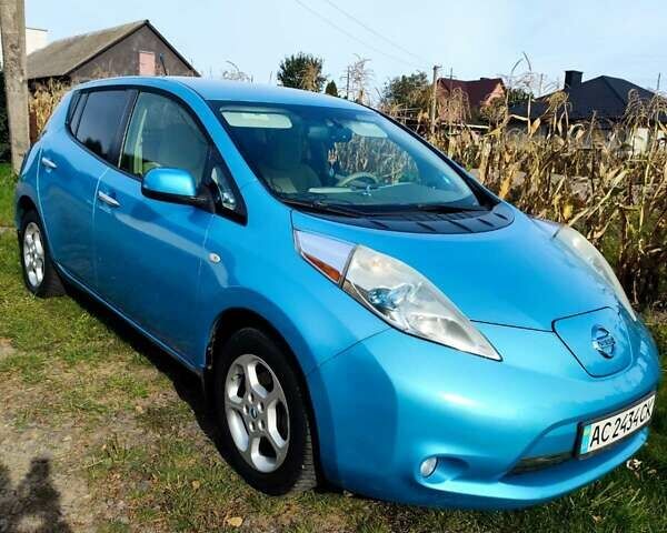 Синий Ниссан Лиф, объемом двигателя 0 л и пробегом 128 тыс. км за 3900 $, фото 9 на Automoto.ua