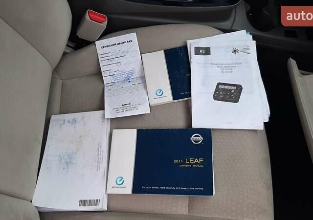 Синий Ниссан Лиф, объемом двигателя 0 л и пробегом 126 тыс. км за 4600 $, фото 4 на Automoto.ua