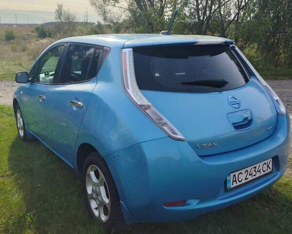 Синий Ниссан Лиф, объемом двигателя 0 л и пробегом 128 тыс. км за 3900 $, фото 2 на Automoto.ua